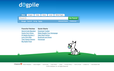 Dogpile search engine
